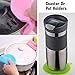 UUSHER Silicone Scrubber, Silicone Sponges Multipurpose Kitchen Scrub Brush for Dish Pot and Veggies Fruit Non-Stick Pan 5 Colors