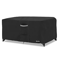 ANartcle Outdoor Patio Coffee Table Cover, 600D