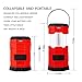 outlite [Solar Rechargeable LED Collapsible Camping Lantern] 180 Lumen Portable Camping Light (Water Resistant Outdoor Survival Lighting Lamp) with 2