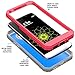 LG G5 Case, POETIC Revolution Series [Premium Rugged][Shock Absorption & Dust Resistant] Complete Protection Hybrid Case w/ Built-In Screen Protector for LG G5 (2016) Pink/Gray