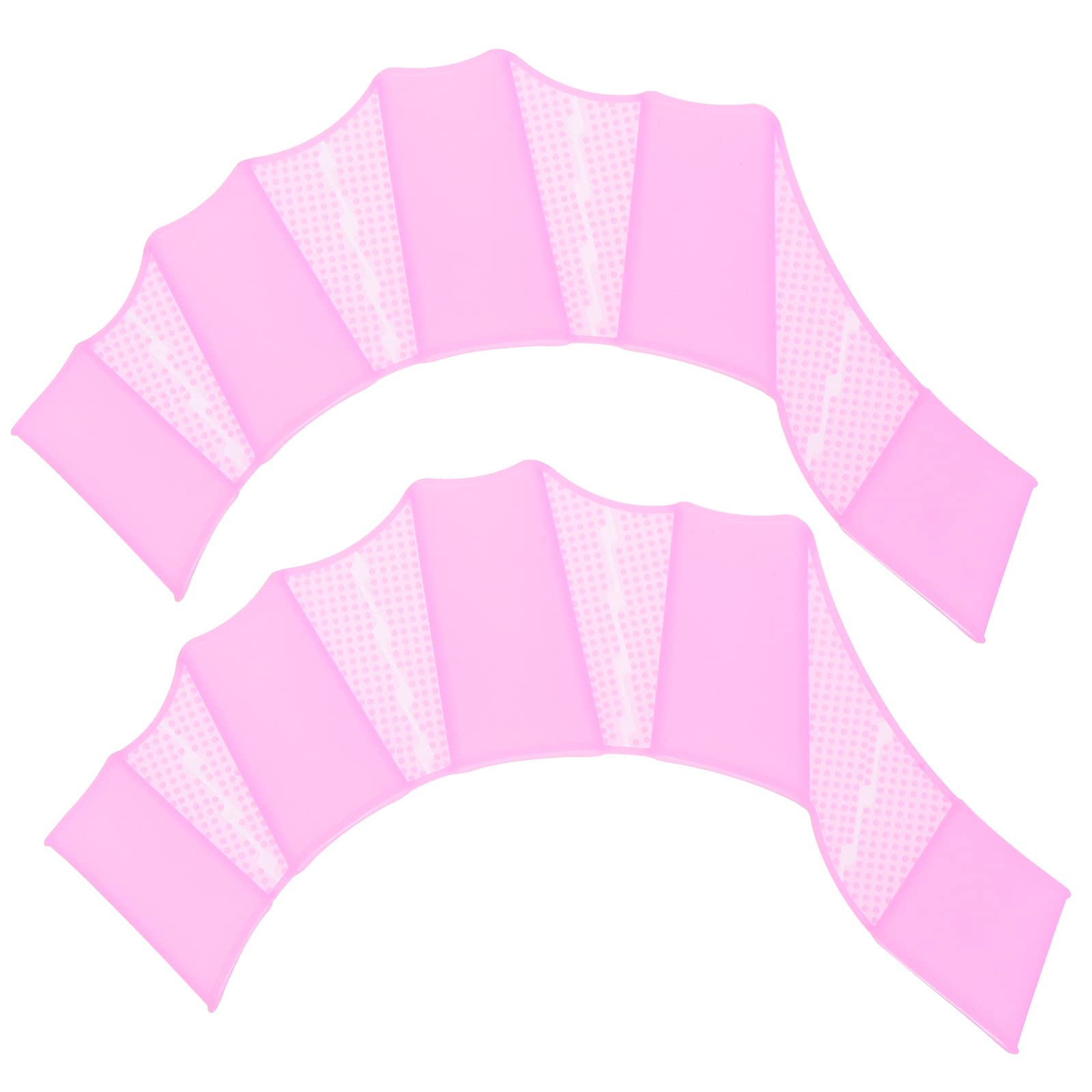 PATIKIL Silicone Swimming Gloves, 1 Pair Webbed Swim Gloves Finger Frog Type Water Resistance Gear Paddle Fins for Aquatic Training, Purple, M