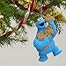 Hallmark Keepsake Christmas Ornament,Plastic 2019 Year Dated Sesame Street Cookie Monster