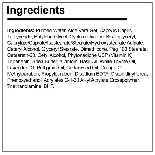 DermalK Vitamin K Cream 4 Ounces Best Formula For Skin Eye Cream