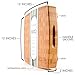 HIGH-END Large Bamboo Cutting Board with Feet by KOOQ - THE MOST SOPHISTICATED, THICK Butcher's Block and Chopping Board. Beautiful Cheese Board & Serving Board. (12