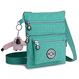 New Fashion Lady Handbag Shoulder Bag Tote Purse Nylon Women Messenger Hobo Bag (Green)