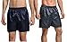CYZ 2-PK Men's Satin Boxers