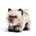 Grumpy Large Cairn Terrier Dog Wispy Brown Children's Plush Stuffed Animal Toy