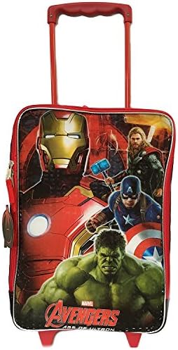 Marvels Avengers Boys Multicolored 16 Inch Wheeled Pilot Case - Avengers