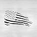 American Flag Rugged Patriotic Stencil - USA Template