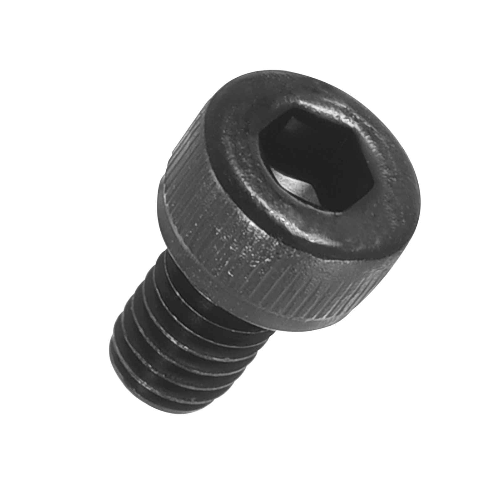 Kozelo 100pcs Socket Head Cap Screws - [M4-0.7 x 6mm] Alloy Steel Black Oxide Grade 12.9 Internal Hex Screw Full Thread for Industrial & Machinery Use, Black — image 1