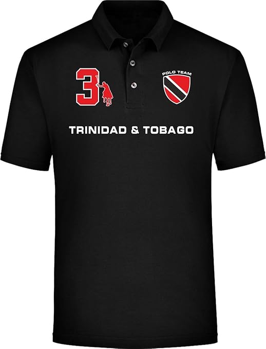 Trinidad & Tobago Polo Team TShirt Amazon.de Bekleidung