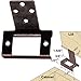 Platte River 141548, Hardware, Hinges, Surface Mounted, Non-Mortise Lid Hinge Dark Bronze