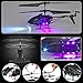 RC Helicopter, Remote Control Helicopter with Gyro and LED Light 3.5HZ Channel Alloy Mini Helicopter Remote Control for Kids & Adult Indoor Outdoor Micro RC Helicopter, Helicopter Toy for Kids