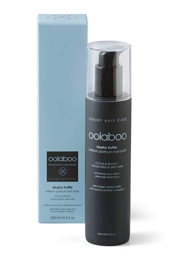 OOLABOO Blushy Truffle Brilliant Platinum Hair Bath 250 ml
