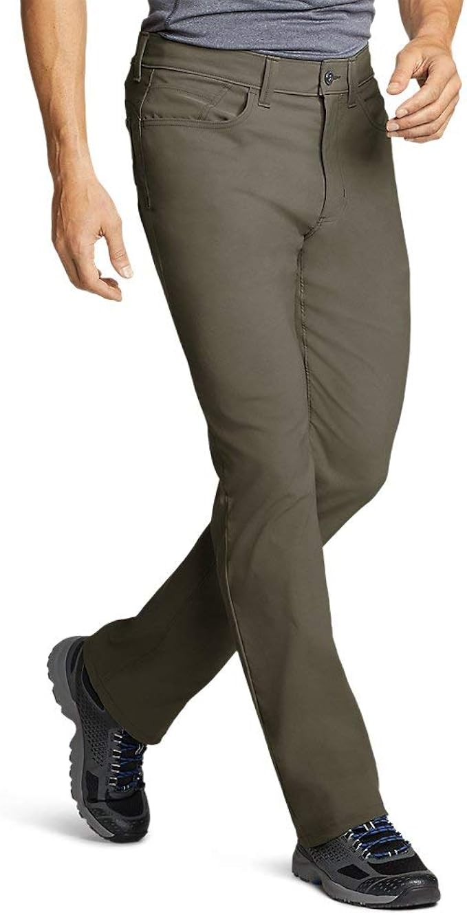 Eddie Bauer Men's Horizon Guide FivePocket Pants Straight Fit, Slate