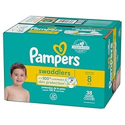 Pampers Baby Diapers - Swaddlers - Size 8, 38