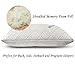 Cr Sleep Shredded Bamboo Memory Foam Pillow for Neck Support with Free Pillowcase, Queen