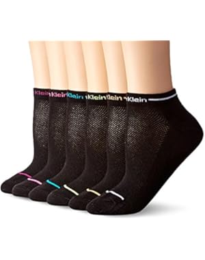 Women's 6 Pair Logo Low Cut