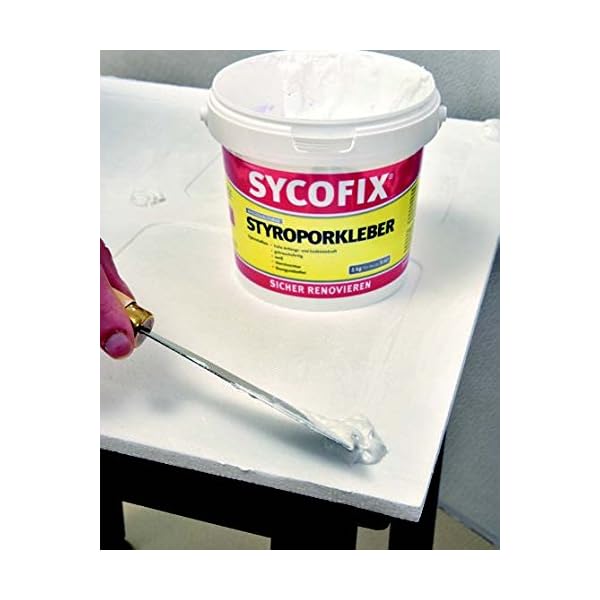 SYCOFIX Styroporkleber (wiederablösbar) (1 kg) – Bild 3