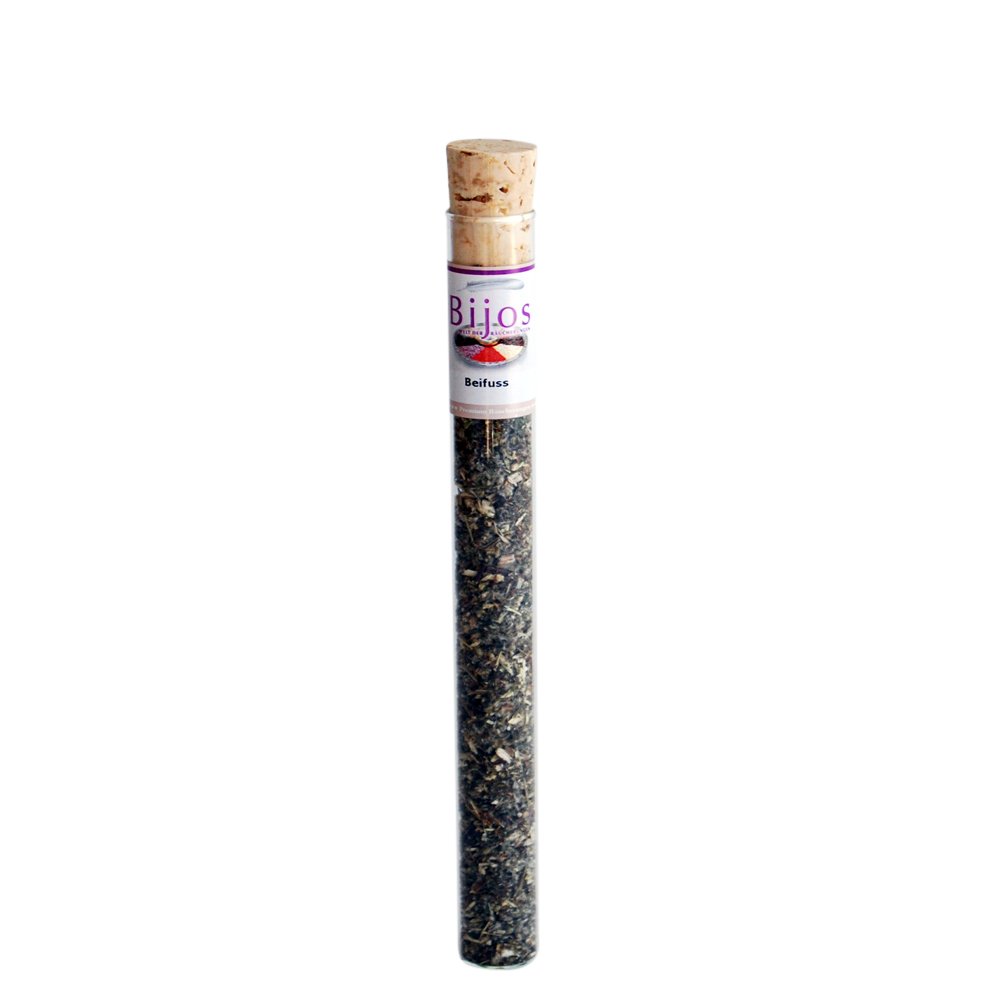Bijos incense in a 35 ml glass tube, native herbs MUGWORT – supports you during changes and new beginnings