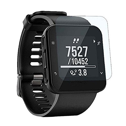 StrapsCo Tempered Glass Full Screen Protector Guard for Garmin Forerunner 35