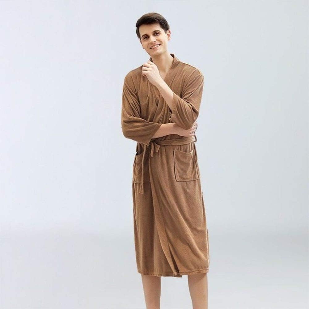 mens dressing gown thin