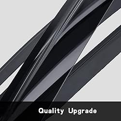 Wensdy 4Pcs Side Window Deflector Visor Rain Guard