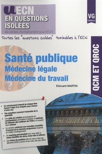 Santé publique, médecine légale, médecine du travail