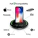 QI Wireless Charger for Samsung - S9/S9+/S8/S8+/S7/Note8 and More, Wireless Charger iPhone X, iPhone 8/8 Plus, Fast Wireless Charger (AC Adapter not Included)