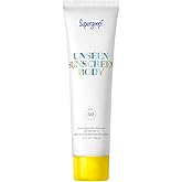 Supergoop! Unseen Sunscreen Body SPF 40 - Clear & Invisible Sun Protection - 3.4 fl oz - Weightless & Scentless - Water & Swe