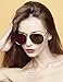 O2 Eyewear 97025 Premium Oversized Flat Aviator Mirrored Sunglass Womens Mens