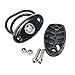 YaeCCC 4pcs LED Rock Light Under Body Glow Trail Rig Lamp Waterproof (Blue) Compatible for JEEP ATV SUV Truck Boat