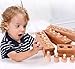 Allpdesky Kids Montessori Wooden Cylinder Socket Math Toys Baby Early Learning Education Toy Family Game