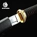 kingusodo Full Tang Tanto Sword, Short Carbon Steel Real Sword Sharp with Wooden Saya