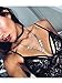 LANFEI Women's Floral Lace Tank Camisole Vest Bikini Bra Crop Top Black FBA US 4 Tag S