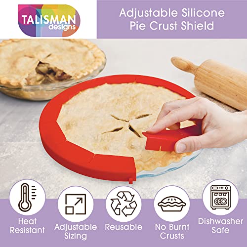Talisman Designs Adjustable Pie Shield 8 to 11.5 Inch Fits Regular