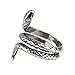 Beauty7 Adjustable Gothic Punk Rock Retro Style Snake Venom Coil Open Cocktail Ring Men