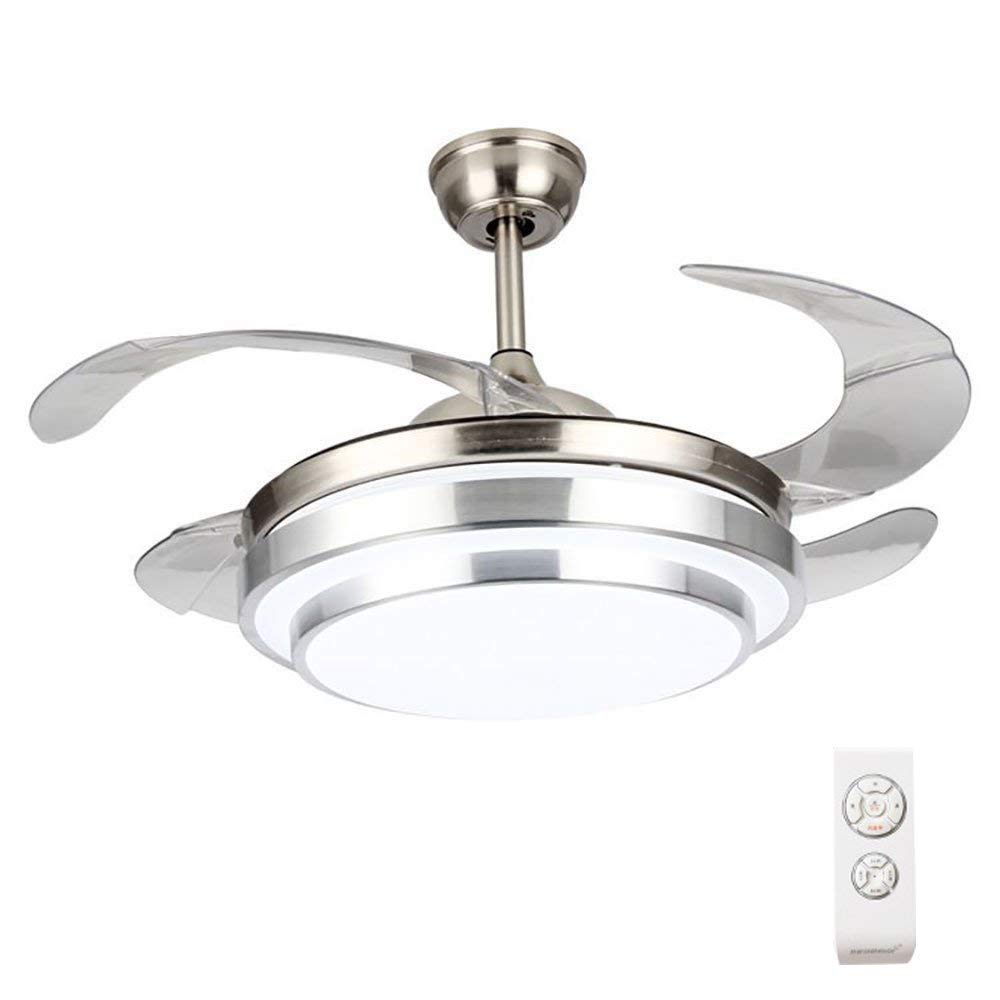 Etelux Ceiling Fan With Light Modern 4 Retractable Blades 36inces