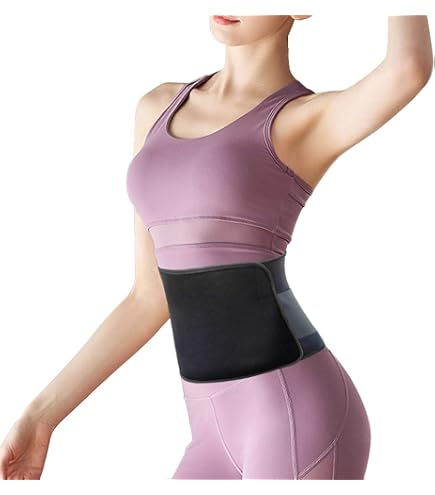 5335 Extra Long Elastic Haramaki Waist Warmer Belt For Belly, Thermal Extra Long Elastic Haramaki Waist Warmer Belt for Belly  main image 4