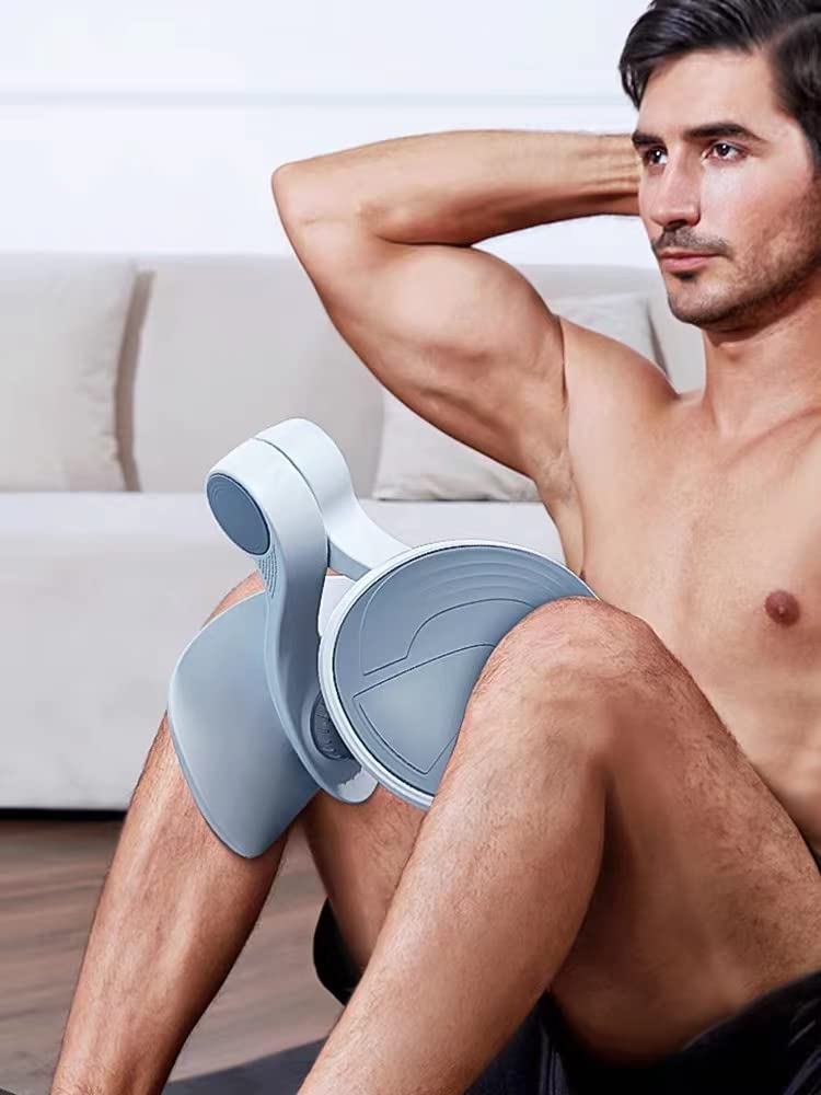 Beckenbodenstärker, Kegel -Trainer Hüfte und innerer Oberschenkel Trainer, Beckenbodentrainer für Frau, Beinbeckenbodentrainer für Postpartale Rehabilitation und Korrektur Gesäß (blau) 5