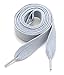Thick Fat Shoelaces for Sneakers, Boots and Shoes by Ti Shoe Laces - Chose your colors (Grey)