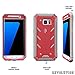 Galaxy S7 Edge Case, POETIC Revolution Series [Premium Rugged][Shock Absorption & Dust Resistant] Protective Case (Without Built-in Screen Protector) for Samsung Galaxy S7 Edge (2016) Pink/Gray