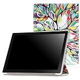 MoKo Google Pixel C Case - Slim Lightweight Smart Shell Stand Cover Case with Auto Wake / Sleep for Google Pixel C 10.2 Inch 2015 Tablet, Lucky TREE
