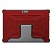 URBAN ARMOR GEAR [UAG Microsoft Surface Pro 3 Feather-Light Composite [RED] Aluminum Stand Military Drop Tested Case