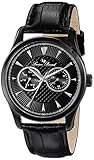 Lucien Piccard Men's LP-12761-BB-01-SA Stellar Analog Display Japanese Quartz Black Watch