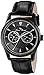 Lucien Piccard Men's LP-12761-BB-01-SA Stellar Analog Display Japanese Quartz Black Watch
