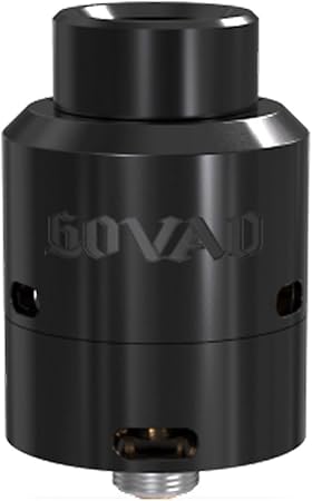 Amazon Vandy Vape Govad Rda 24mm 電子たばこ アトマイザー 濃厚フレーバーチェイサー Black Erec アトマイザー