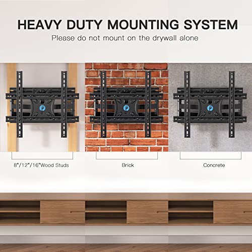 Full Motion TV Wall Mount Brackets for Most 1755 Inches LED/QLED/OELD