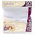[50 Forks] Embellish Crystal Clear Disposable Heavy Duty Plastic Forks, Ideal For Wedding, Catering, Parties, Buffets, Events, Or Everyday Use,