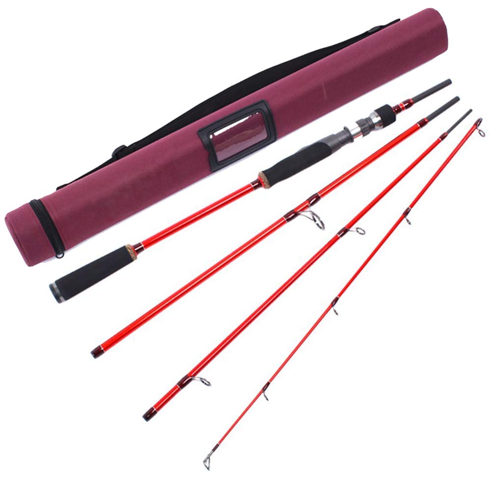 4 piece travel spinning rod